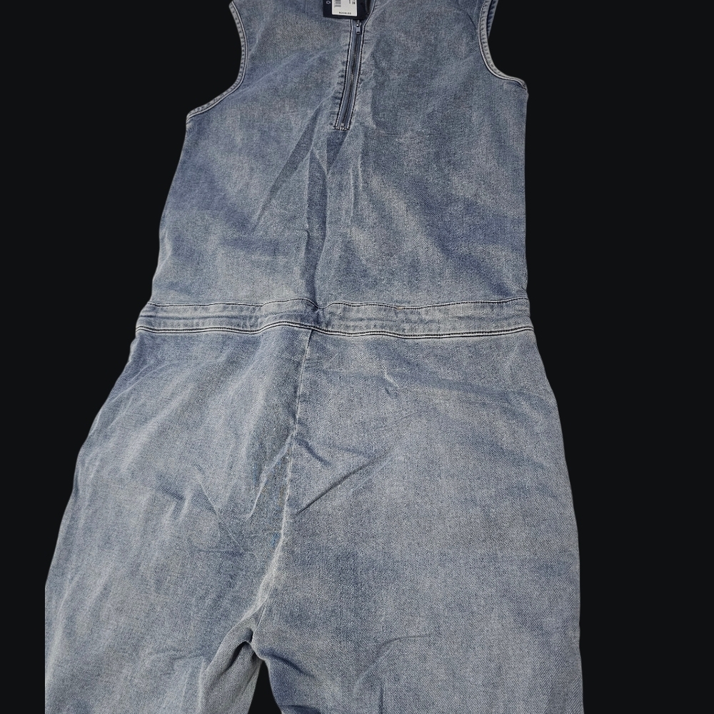 Joe's Jeans Women's Blue Denim Overalls - Picture 3 of 5